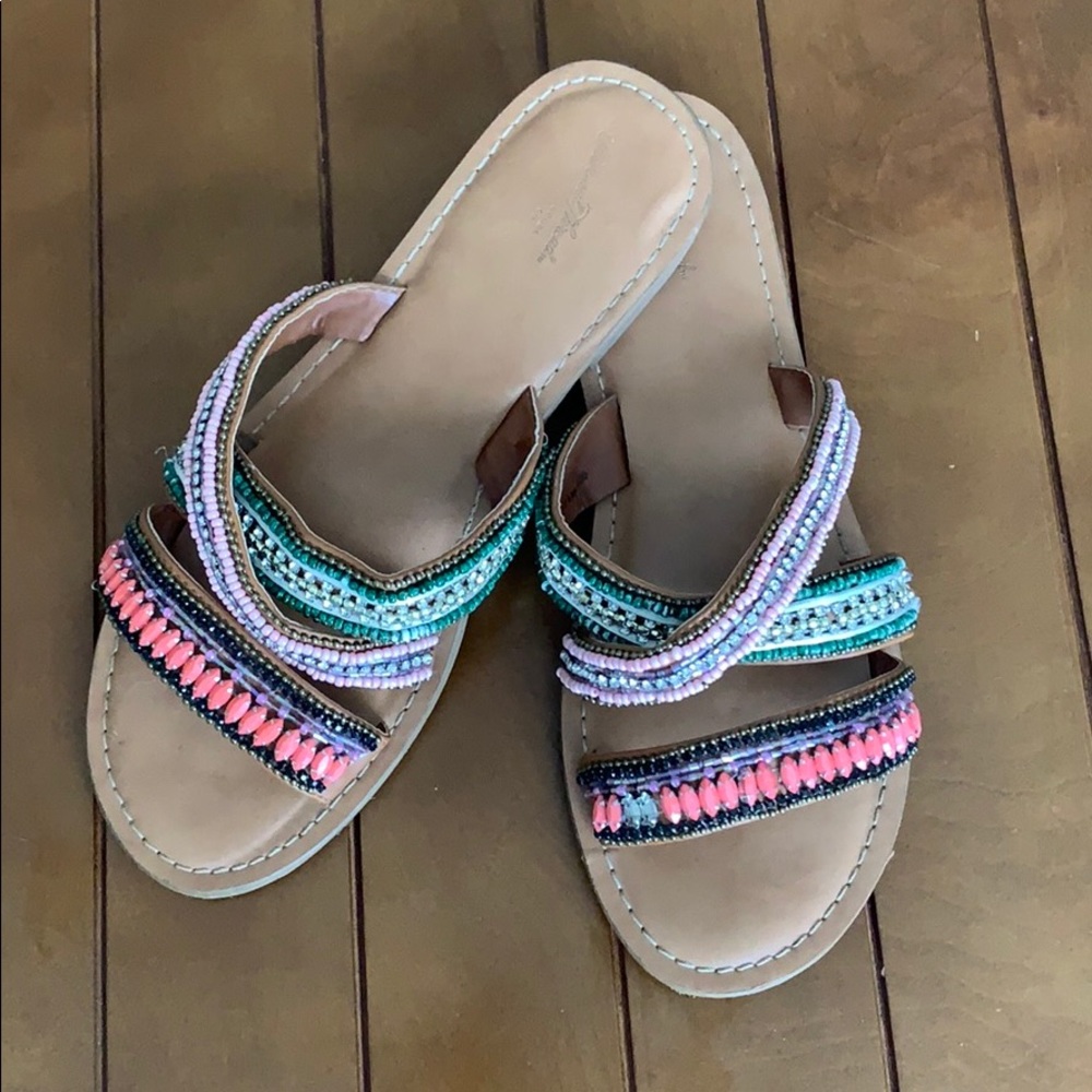 Universal Thread Beaded Sandals